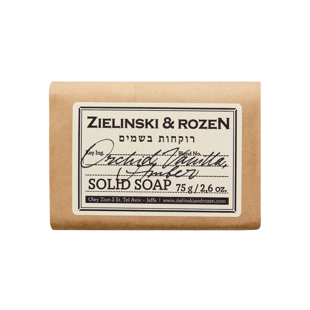 Solid soap Orchid, Vanilla, Amber (75 g)