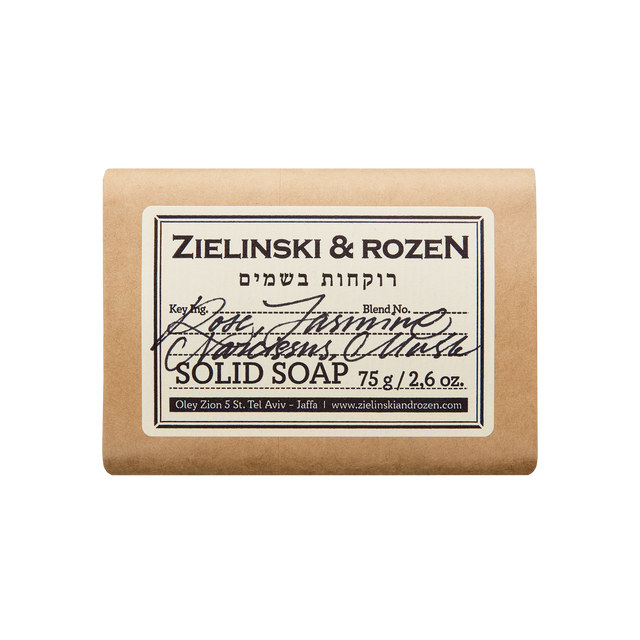 Solid soap Rose, Jasmine, Narcissus, Musk (75 g)