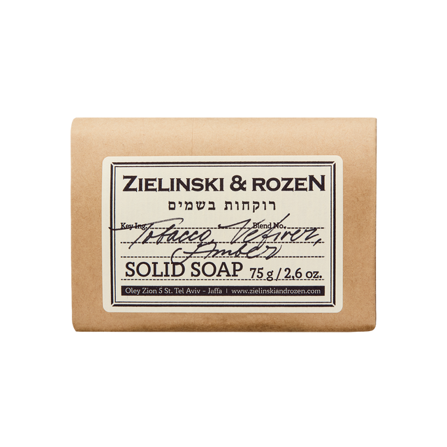 Solid soap Tobacco, Vetiver, Amber (75 g)