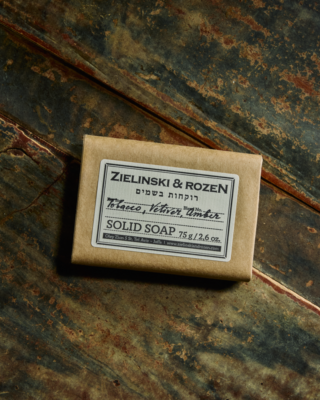 Solid soap Tobacco, Vetiver, Amber (75 g)