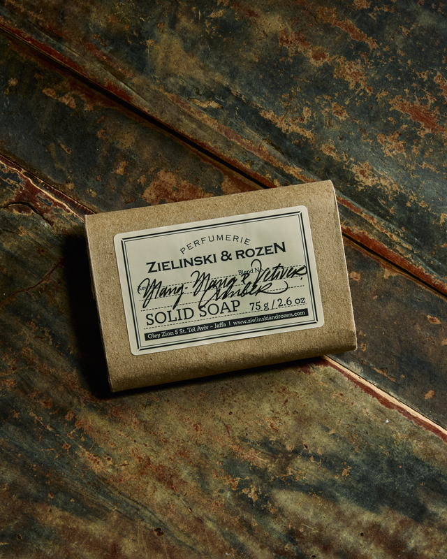 Solid soap Ylang-Ylang & Vetiver, Amber (75 g)