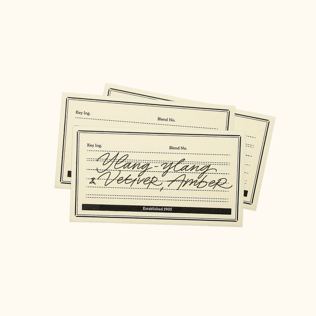 Ylang-Ylang & Vetiver, Amber