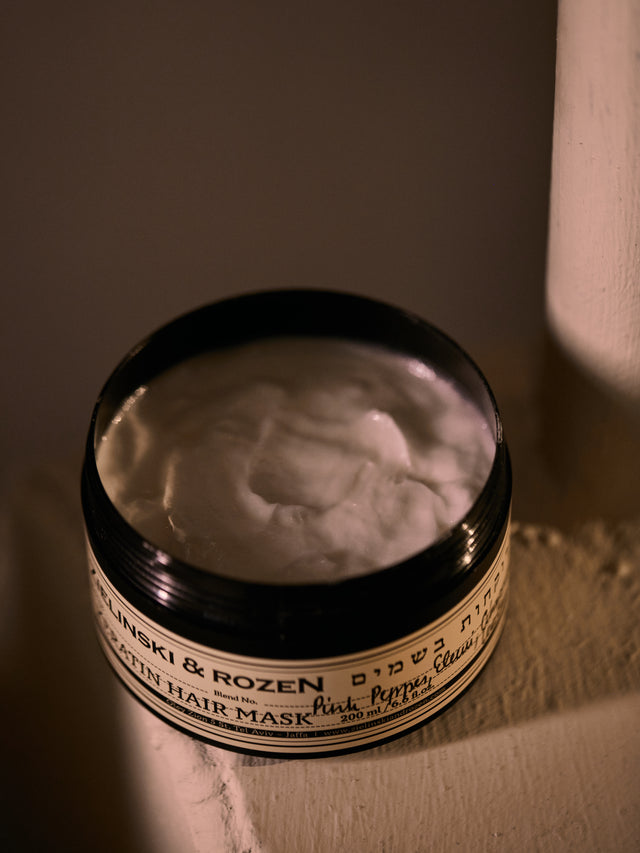 Máscara com queratina Pink Pepper, Elemi, Cinnamon, Leather (200 ml)