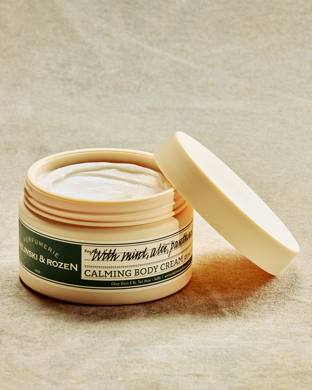 Calming body cream with mint, aloe, panthenol (120 ml)