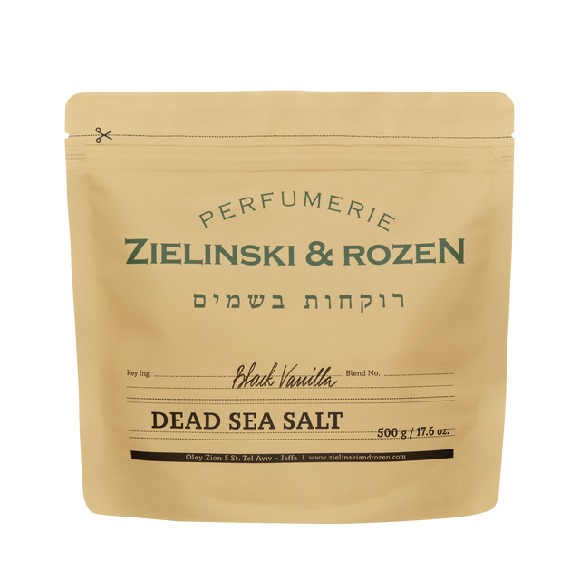Dead Sea Salt Black Vanilla (500 g)