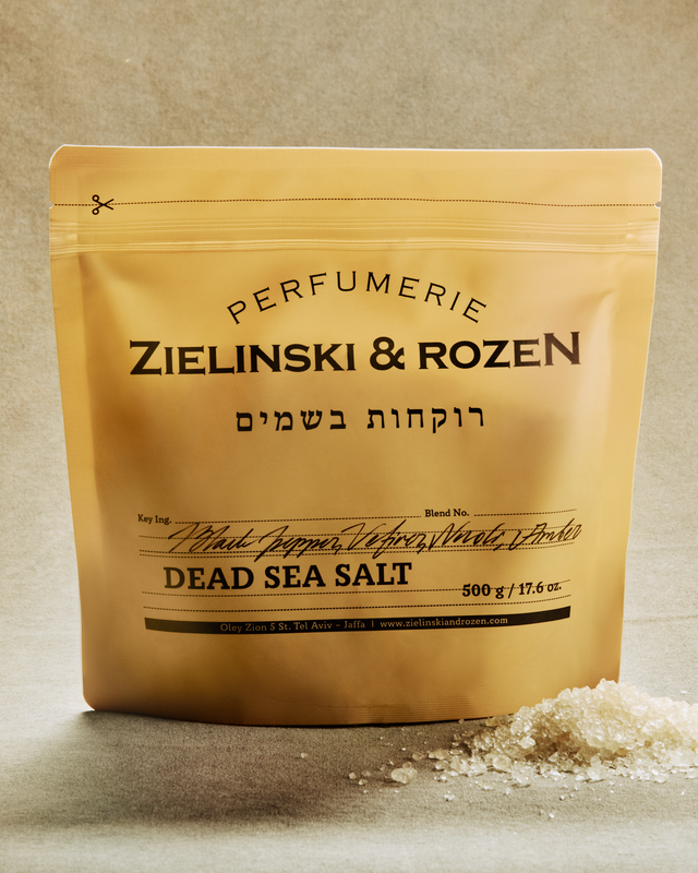 Dead Sea Salt Black Pepper, Vetiver, Neroli, Amber (500 g)