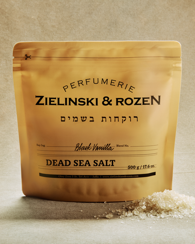 Dead Sea Salt Black Vanilla (500 g)