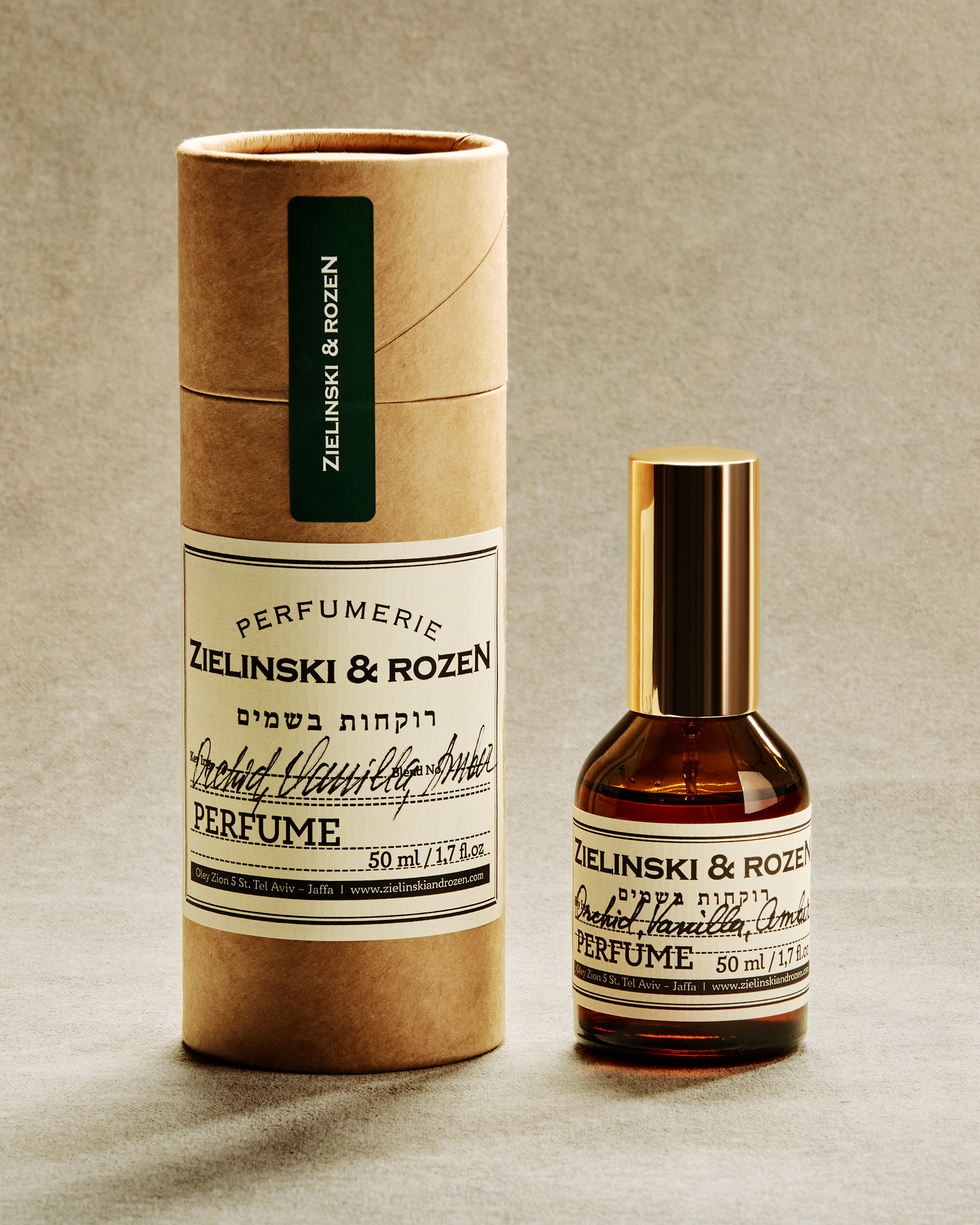 Zielinski & Rozen Vanilla Blend バニラ香水 Perfume Orchid, Vanilla, Amber | Zielinski & Rozen Brasil