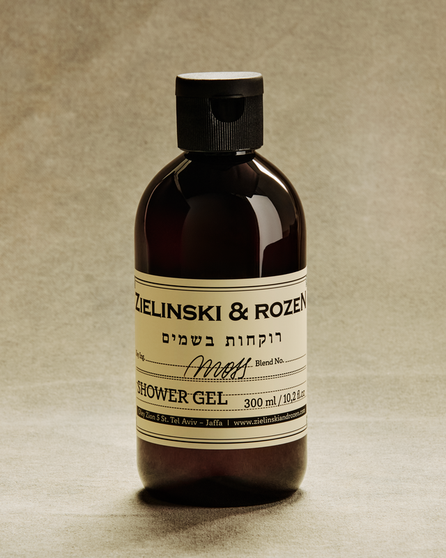 Shower gel MOSS / Amber, Patchouli