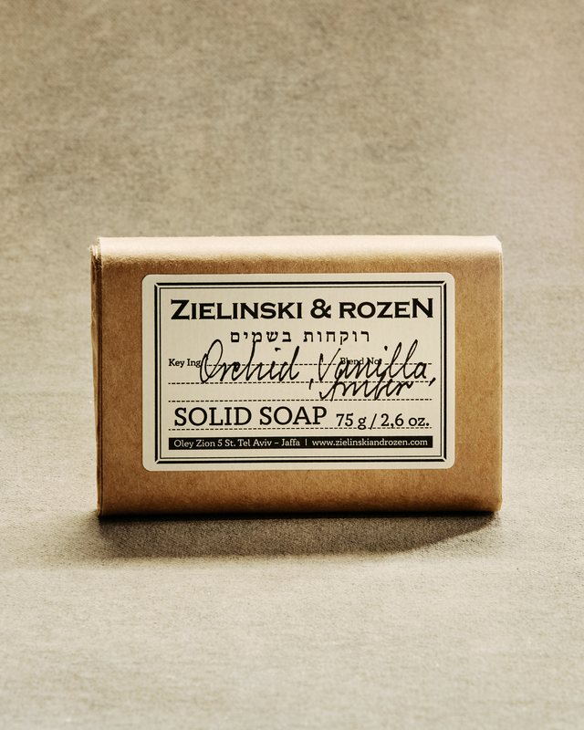 Solid soap Orchid, Vanilla, Amber (75 g)