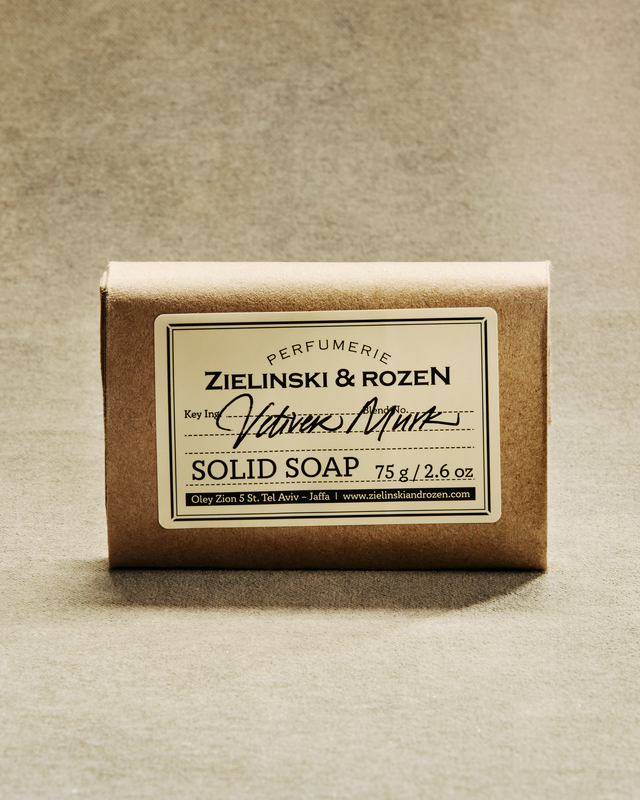 Solid soap Vetiver, Musk (75 g)